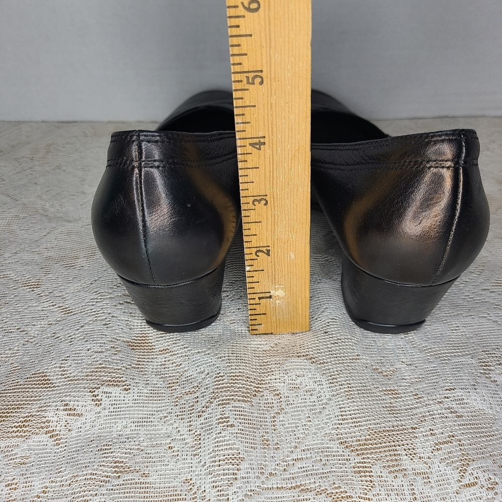 Clarks Artisan Slip On Leather Heels - image 4